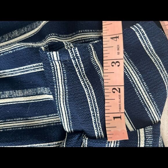 Monteau Blue & White Spaghetti Strap Romper - Picture 7 of 10